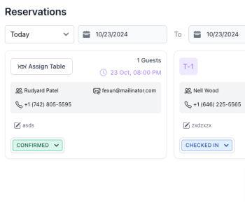 تحسين حجوزات الطاولات